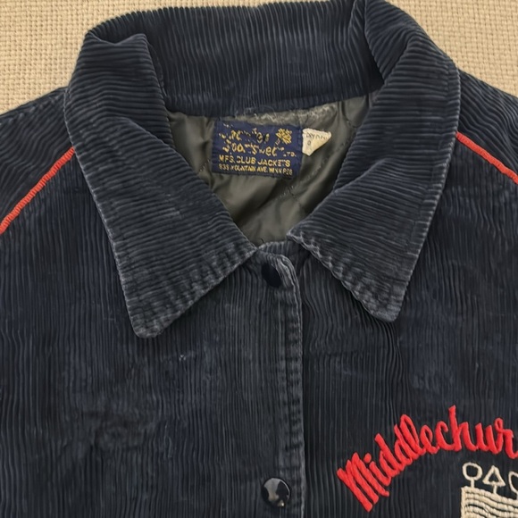 Vintage Veterans D-Day Anniversary Corduroy Jacket Middlechurch Home of Winnipeg - Picture 4 of 13